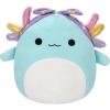 imageSquishmallows Original 16Inch Irina Teal Axolotl with Rainbow Gills and Purple Bandana  Official Jazwares Large Plush