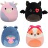 imageSquishmallows Original Valentines Day 4Pack  Official Jazwares Plush Little Amazon Exclusive