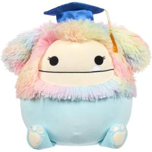 imageSquishmallows Original 12in Lemus The Grey Elephant with Graduation Cap  Official Jazwares Plush MediumSizedBlue Bigfoot