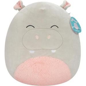 imageSquishmallows Original 16in Rosie The Spotted Pig with Flower Pin  Official Jazwares Plush LargeHippo With Closed Eyes
