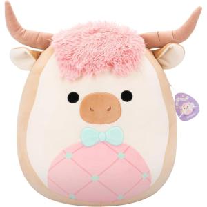 imageSquishmallows Original 20in Frumpy The Pink and Black Bigfoot  Official Jazwares Plush JumboHighland Cow