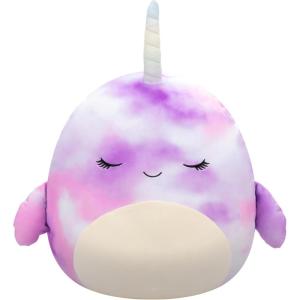 imageSquishmallows Original 20in Frumpy The Pink and Black Bigfoot  Official Jazwares Plush JumboTiedye Narwhal