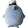 imageSquishmallows 8Inch Samir Blue Whale with Sailor Hat  Little Ultrasoft Official Kelly Toy PlushBlue Whale