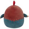 imageSquishmallows 8Inch Samir Blue Whale with Sailor Hat  Little Ultrasoft Official Kelly Toy PlushRed and Blue Rooster