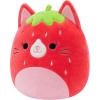 imageSquishmallows 8Inch Samir Blue Whale with Sailor Hat  Little Ultrasoft Official Kelly Toy PlushStrawberry Cat