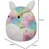imageSquishmallows 8Inch Samir Blue Whale with Sailor Hat  Little Ultrasoft Official Kelly Toy PlushTiedye Sea Bunny