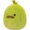 imageSquishmallows Original 12Inch Danny Dino with Bow Tie  MediumSized Ultrasoft Official Jazwares PlushPickle With Mustache