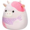 imageSquishmallows Original 14Inch Woxie Magenta Bigfoot with TieDye Mane  Official Jazwares Large PlushPink Cow
