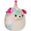 imageSquishmallows Original 14in Laura The Pink Tabby Cat Holding Birthday Cupcake  Official Jazwares Plush LargeTiedye Dog
