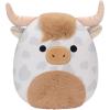 imageSquishmallows Original 12Inch Danny Dino with Bow Tie  MediumSized Ultrasoft Official Jazwares PlushHighland Cow