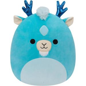 imageSquishmallows Original 12Inch Danny Dino with Bow Tie  MediumSized Ultrasoft Official Jazwares PlushAqua Kirin