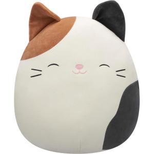 imageSquishmallows Original 14Inch Winston Teal Owl  Large Ultrasoft Official Jazwares PlushBrown and Black Calico Cat
