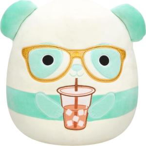 imageSquishmallows Original 14Inch Woxie Magenta Bigfoot with TieDye Mane  Official Jazwares Large PlushTeal