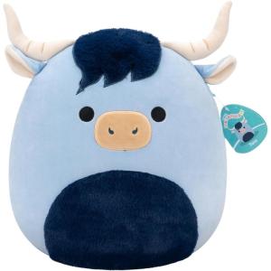 imageSquishmallows Original 14in Toro The Blue Highland Cow  Official Jazwares Plush LargeBlue Cow