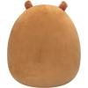 imageSquishmallows Original 14Inch Perry Teal Dolphin with Red Surfboard  Official Jazwares Large PlushBrown Capybara