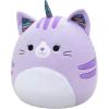 imageSquishmallows Original 14Inch Perry Teal Dolphin with Red Surfboard  Official Jazwares Large PlushPurple Tabby