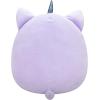 imageSquishmallows Original 14Inch Perry Teal Dolphin with Red Surfboard  Official Jazwares Large PlushPurple Tabby