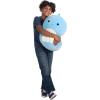 imageSquishmallows Original 16Inch Meghan Cream Fruit Bat with Fuzzy Peach Belly  Official Jazwares Large PlushBlue Dino