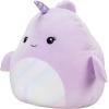 imageSquishmallows Original 16Inch Meghan Cream Fruit Bat with Fuzzy Peach Belly  Official Jazwares Large PlushNarwhal