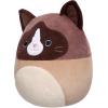 imageSquishmallows Original 16Inch Meghan Cream Fruit Bat with Fuzzy Peach Belly  Official Jazwares Large PlushSnowshoe Cat