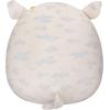 imageSquishmallows Original 16Inch Meghan Cream Fruit Bat with Fuzzy Peach Belly  Official Jazwares Large PlushSpotted Pig W Flower Crown