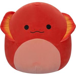 imageSquishmallows Original 14Inch Perry Teal Dolphin with Red Surfboard  Official Jazwares Large PlushRed Lizard