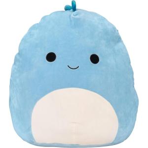 imageSquishmallows Original 16Inch Meghan Cream Fruit Bat with Fuzzy Peach Belly  Official Jazwares Large PlushBlue Dino