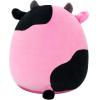 imageSquishmallows 8Inch Brina Pink Bigfoot with Fuzzy Belly  Little Ultrasoft Official Kelly Toy PlushBlackPink Cow