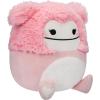 imageSquishmallows 8Inch Brina Pink Bigfoot with Fuzzy Belly  Little Ultrasoft Official Kelly Toy PlushPink Bigfoot