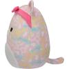 imageSquishmallows Original 12Inch Cascade Teal Turtle with TieDye Shell  Official Jazwares PlushRainbow Leopard