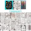 imageFashion Angels Squishmallows Watercolor Poster Set Paint Set with Brushes ampamp Watercolor Sketch Book Ideal Arts ampamp Crafts Activity for Kids