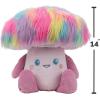imageLiving on the Veg 14inch Plush  Deane Mushroom  EcoFriendly Collectible Stuffed Toy from The Makers of SquishmallowsPink Mushroom