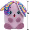 imageLiving on the Veg 14inch Plush  Deane Mushroom  EcoFriendly Collectible Stuffed Toy from The Makers of SquishmallowsPurple Radish