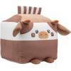 imageRuss 14Inch Chocolate Milk Box Cow Plush  Ultrasoft Official Jazwares Plush from The Makers of Squishmallows