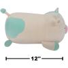 imageSquishmallows Original 12in Belana The Aqua Cow Sleepamallows  Official Jazwares Plush MediumSizedAqua Cow