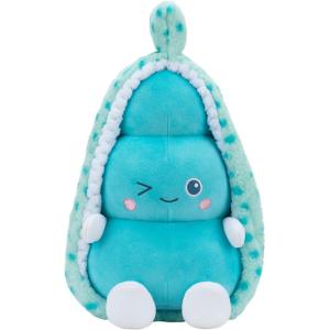 imageLiving on the Veg 14inch Plush  Deane Mushroom  EcoFriendly Collectible Stuffed Toy from The Makers of SquishmallowsBlue Peacepods