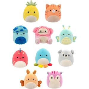 imageSquishmallows Original 5Inch Plush 10Pack  Gigi Tabby Cat Dolan Dino Brina Bigfoot Maui Pineapple Amal Moth and More  Ultrasoft Official Jazwares Plush