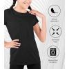 imageHYBRID APPAREL Squishmallows  Mooody Cow Grid  Girls Fitted Short Sleeve Graphic TShirtHeather Navy