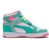 imagePUMA UnisexChild Rebound Layup Mid Squishmallows Shoes SneakerMintpuma Whitemint Melt
