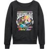imageHYBRID APPAREL Squishmallows  World Tour  Womens French Terry Pullover SweatshirtHeather Charcoal