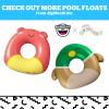 imageBigMouth x Squishmallows Squishmallows Brock The Bulldog 36 Inch Ring Pool Float  Collectible Inflatable for Relaxing and Splashing  Soft Durable and Easy to Inflate