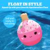 imageBigMouth x Squishmallows Squishmallows Pama Cake Pop Beach Bobber  Adorable Floating Character for Pool and Beach Fun  Lightweight Easy to Inflate Collectible Summer Toy