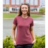 imageHYBRID APPAREL Squishmallows  Berry Moooody  Women Womens Short Sleeve Graphic TShirtHeather Wine