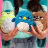 imageSquishmallow Original Omar The Bear Crochet Kit Includes Yarn Crochet Hook Starter Hooks StepbyStep Tutorials Exclusive Crochet Kit for Beginners DIY Craft Crochet Kits Great Teen GiftsBebe the Bluebird