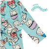 imageSquishmallows Girls Fleece Kids Hooded Robe  Super Soft Plush Kids Spa Bathrobe with Pockets Sizes 612  Official ProductBlue
