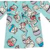imageSquishmallows Girls Fleece Kids Hooded Robe  Super Soft Plush Kids Spa Bathrobe with Pockets Sizes 612  Official ProductBlue