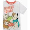 imageSquishmallows Girls Pajama Set  3 Piece Pants TShirt ampamp Shorts  Cotton Sleepwear PJ Set for Kids  Official LicenseCoral