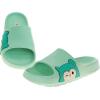 imageSquishmallows Slides Open Toe Sandals  Girl Boys Women Summer Beach Water Pool Shoes sizes 135 Kids  510 AdultsWinston the Owl  Green