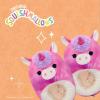 imageSquishmallows Slippers Plush Lightweight Warm Comfort Soft Aline Slipper House Shoes for Kids and Adults sizes 111 Little Kid  25 Big Kid  510 AdultLola the Unicorn