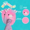 imageSquishmallows Slippers Plush Lightweight Warm Comfort Soft Aline Slipper House Shoes for Kids and Adults sizes 111 Little Kid  25 Big Kid  510 AdultPatty the Cow